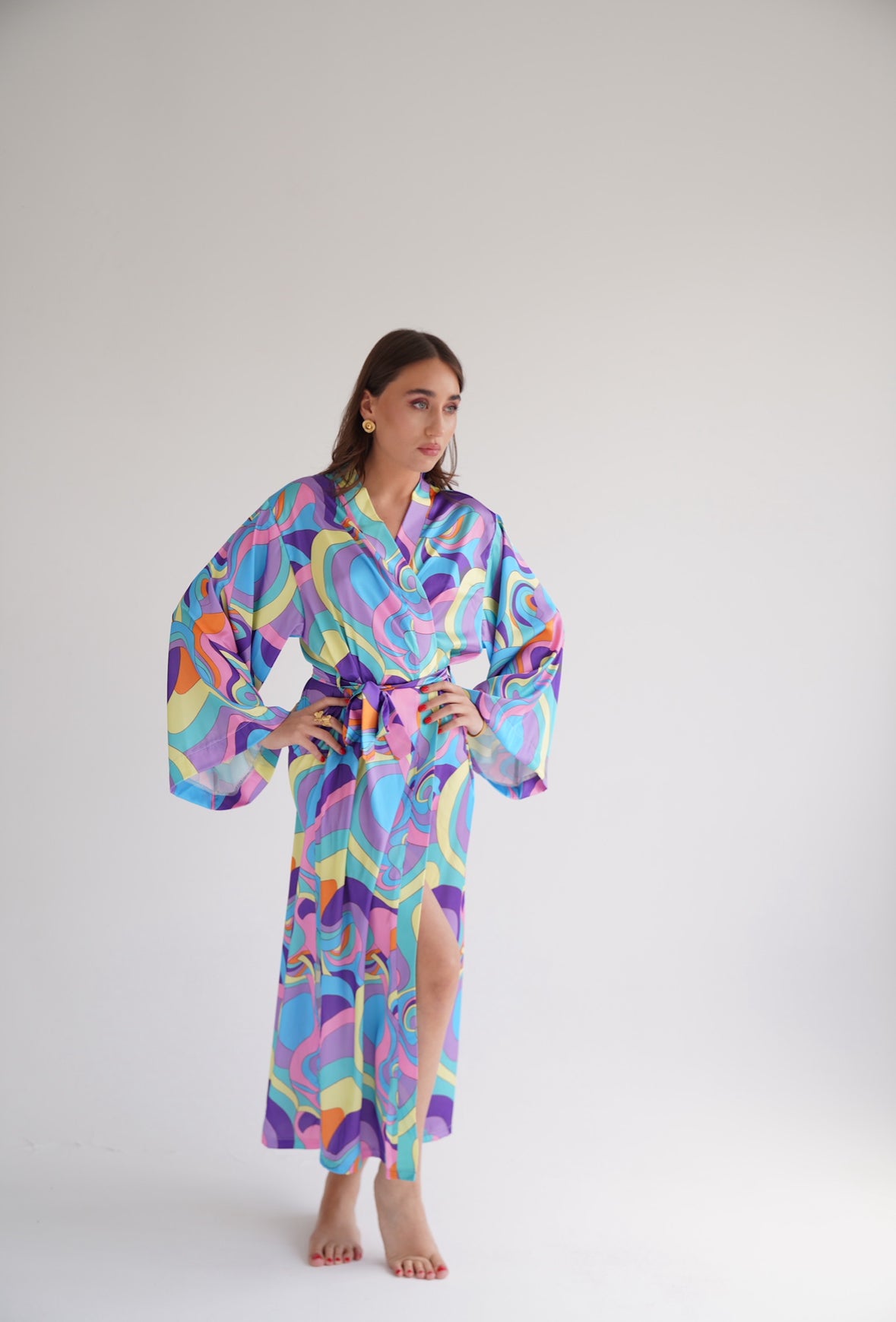 სახლში სანებივრო ხალათი