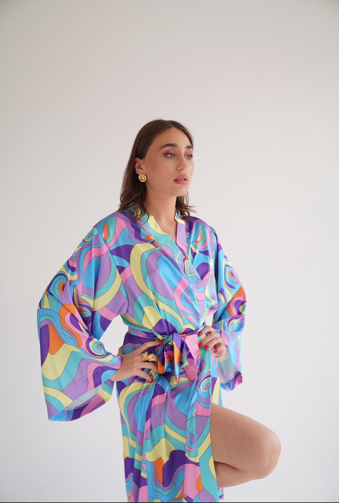 სახლში სანებივრო ხალათი