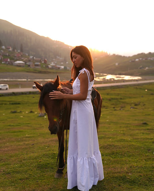 ტილოს კაბა