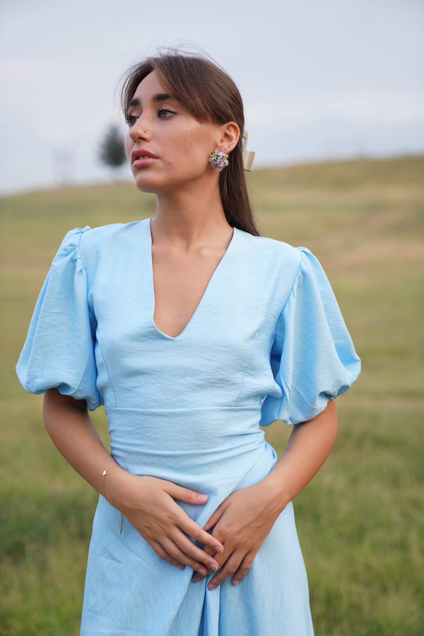 ტილოს კაბა