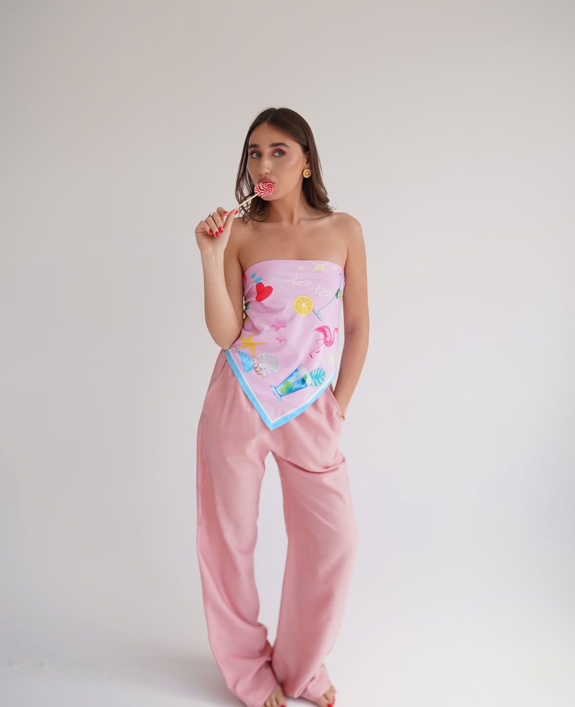 ნატურალური ტილოს შარვალი