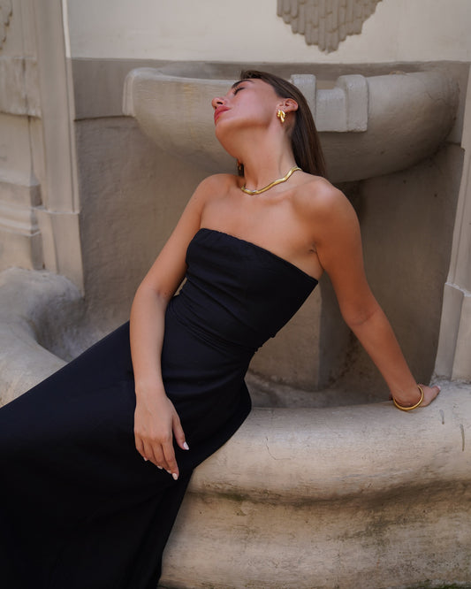 ტილოს კაბა