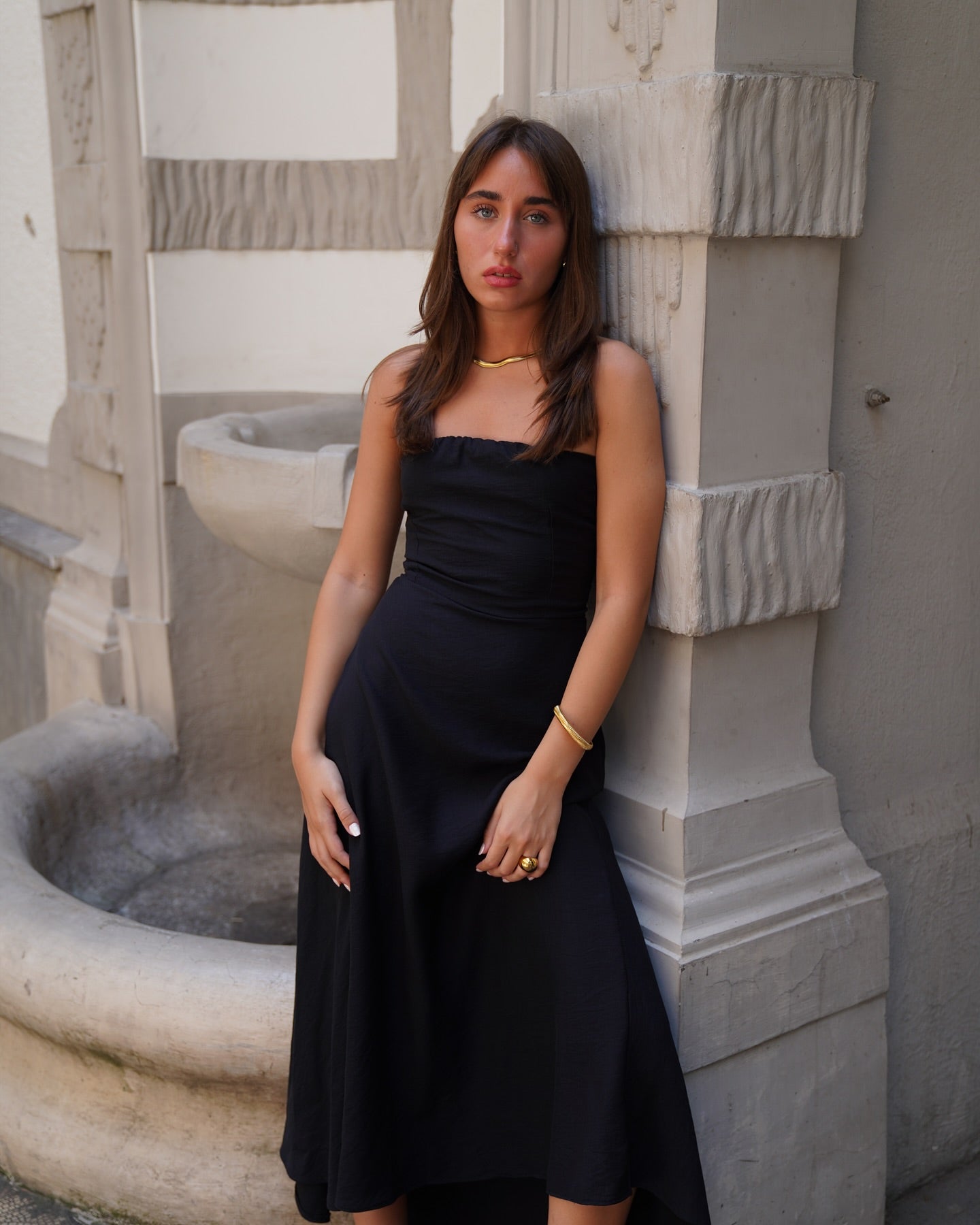 ტილოს კაბა