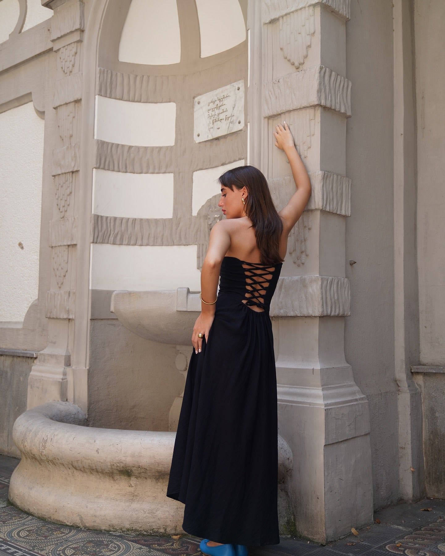 ტილოს კაბა