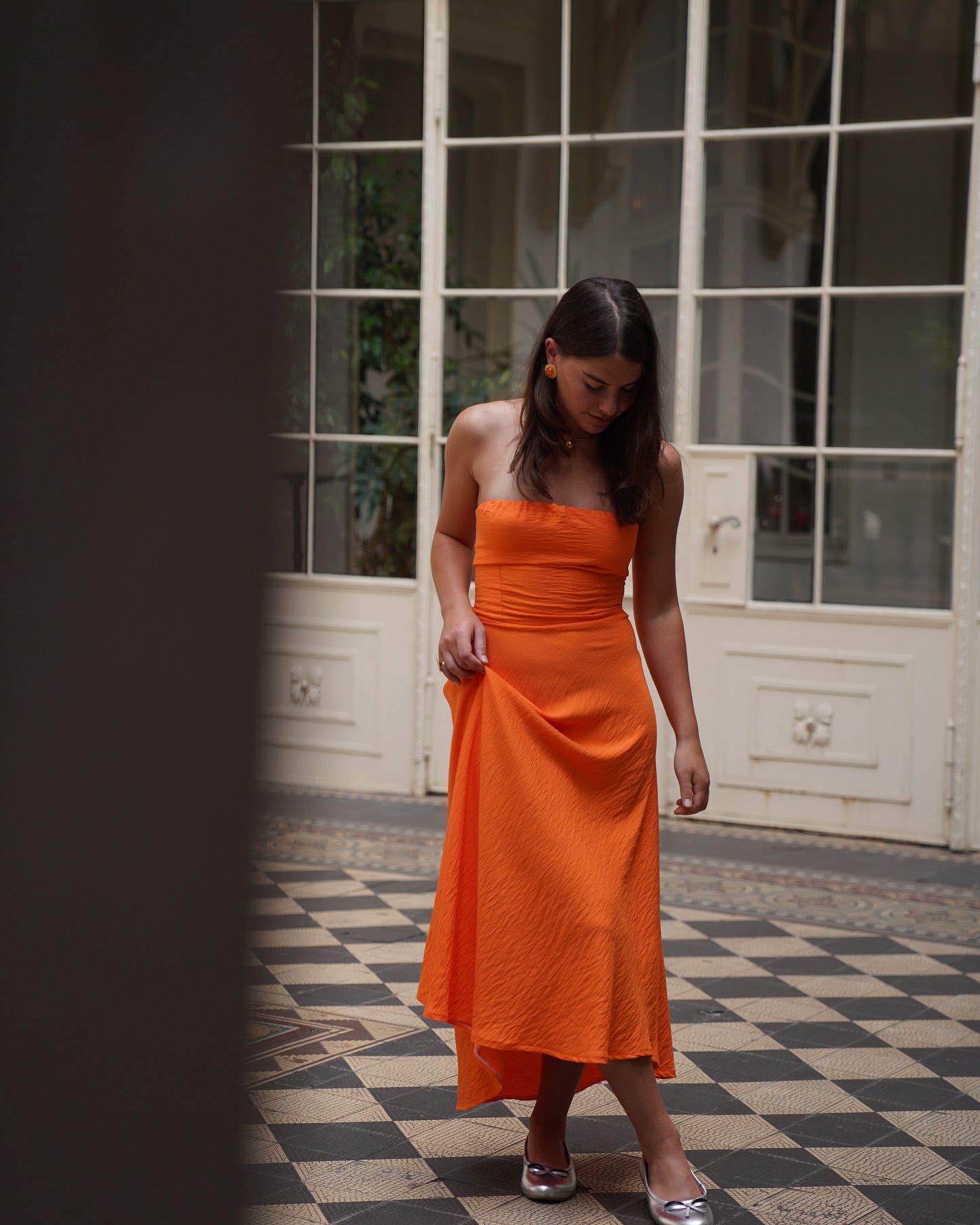 ტილოს კაბა