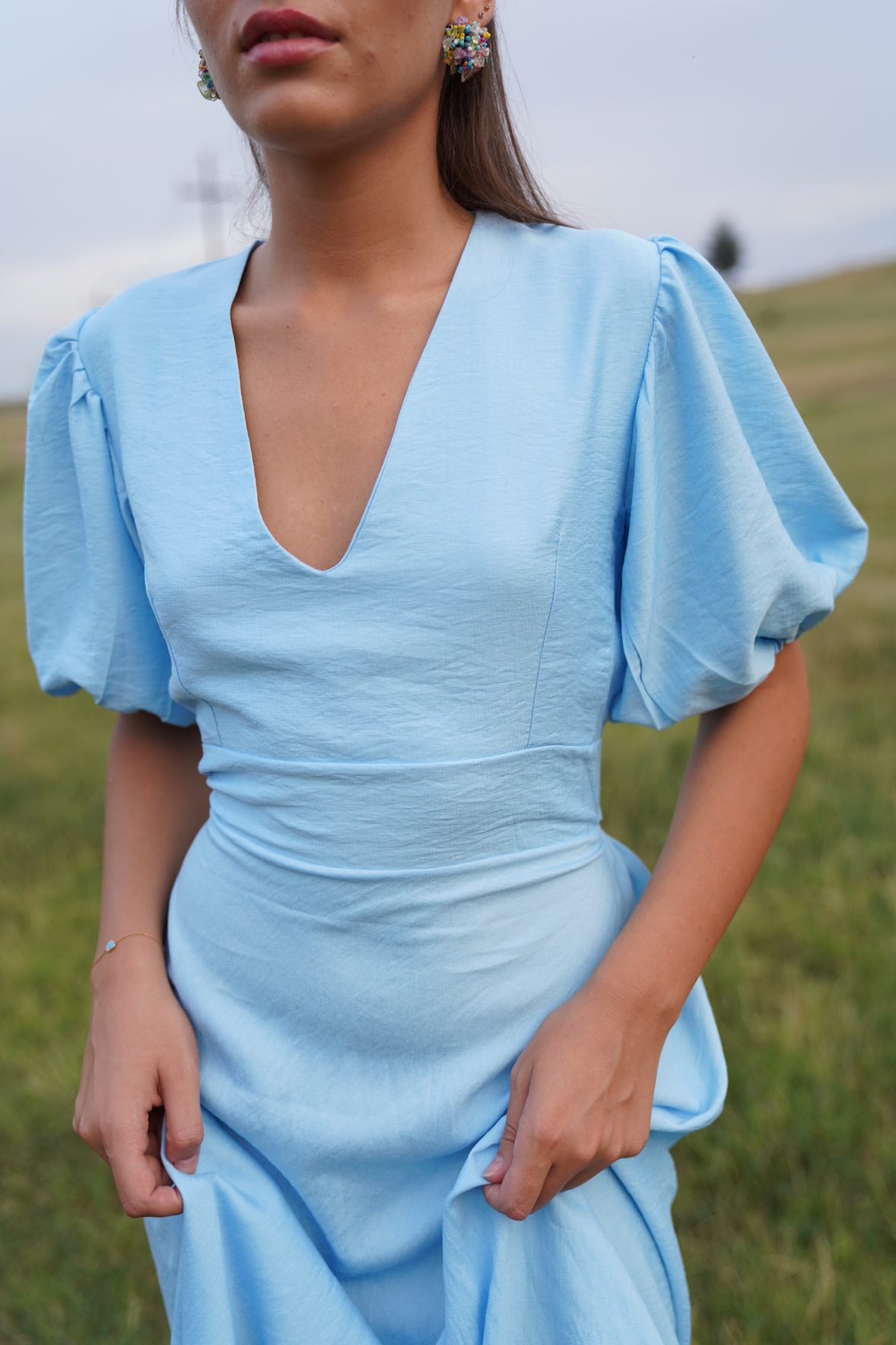 ტილოს კაბა