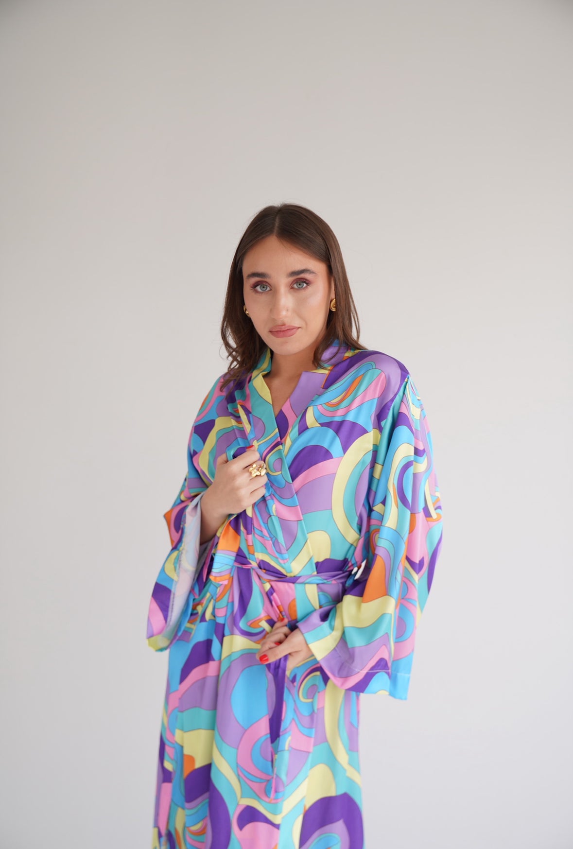 სახლში სანებივრო ხალათი