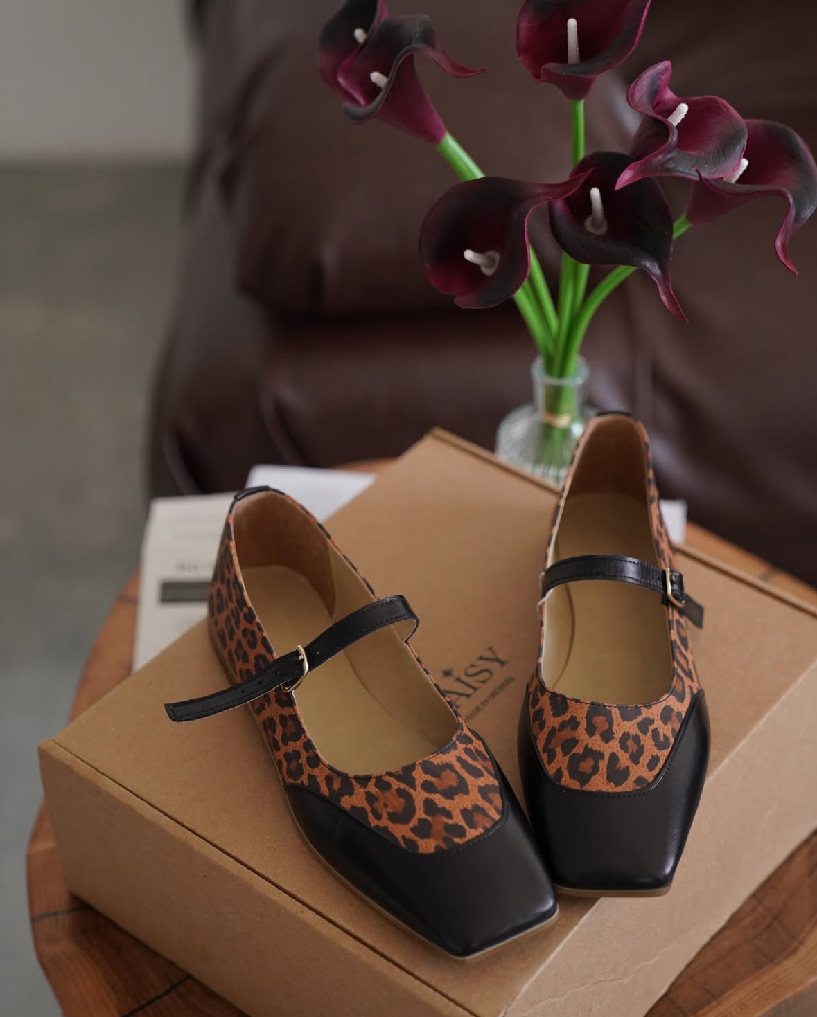 ნატურალური ტყავის ფეხსაცმელი