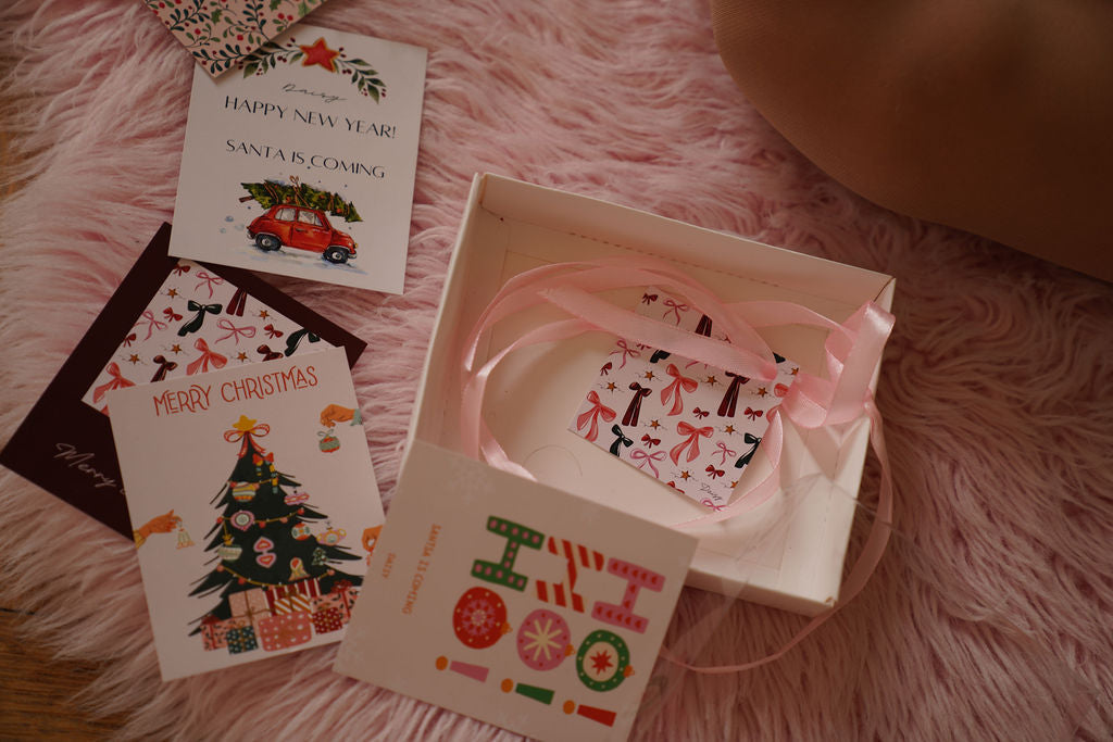 შარფი ბაფთის პრინტით